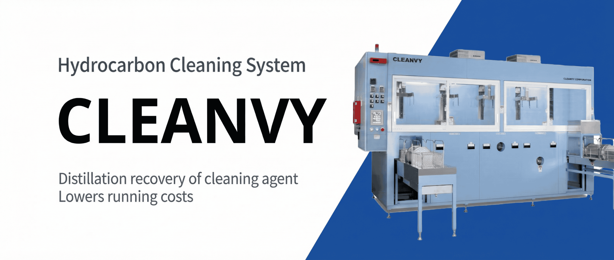 CLEANVY banner English