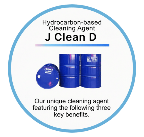 J CLEAN D English banner