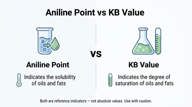 Aniline Point vs KB Value