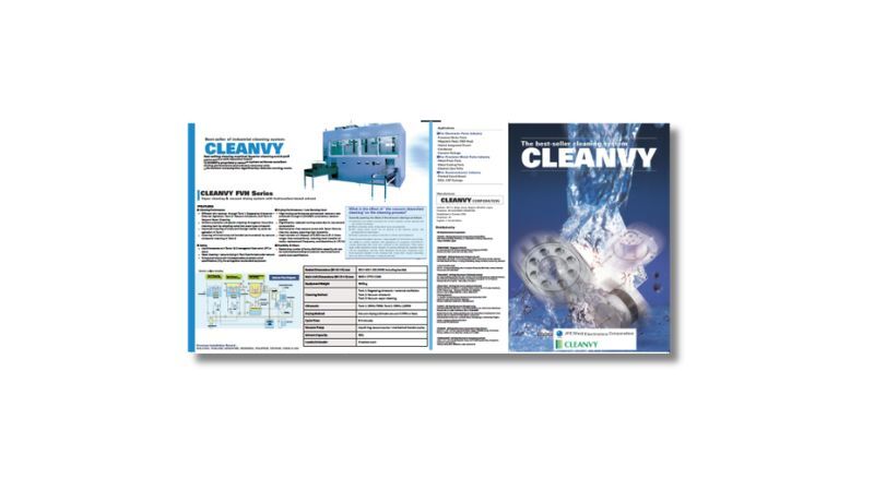 CLEANVY English brouchure image