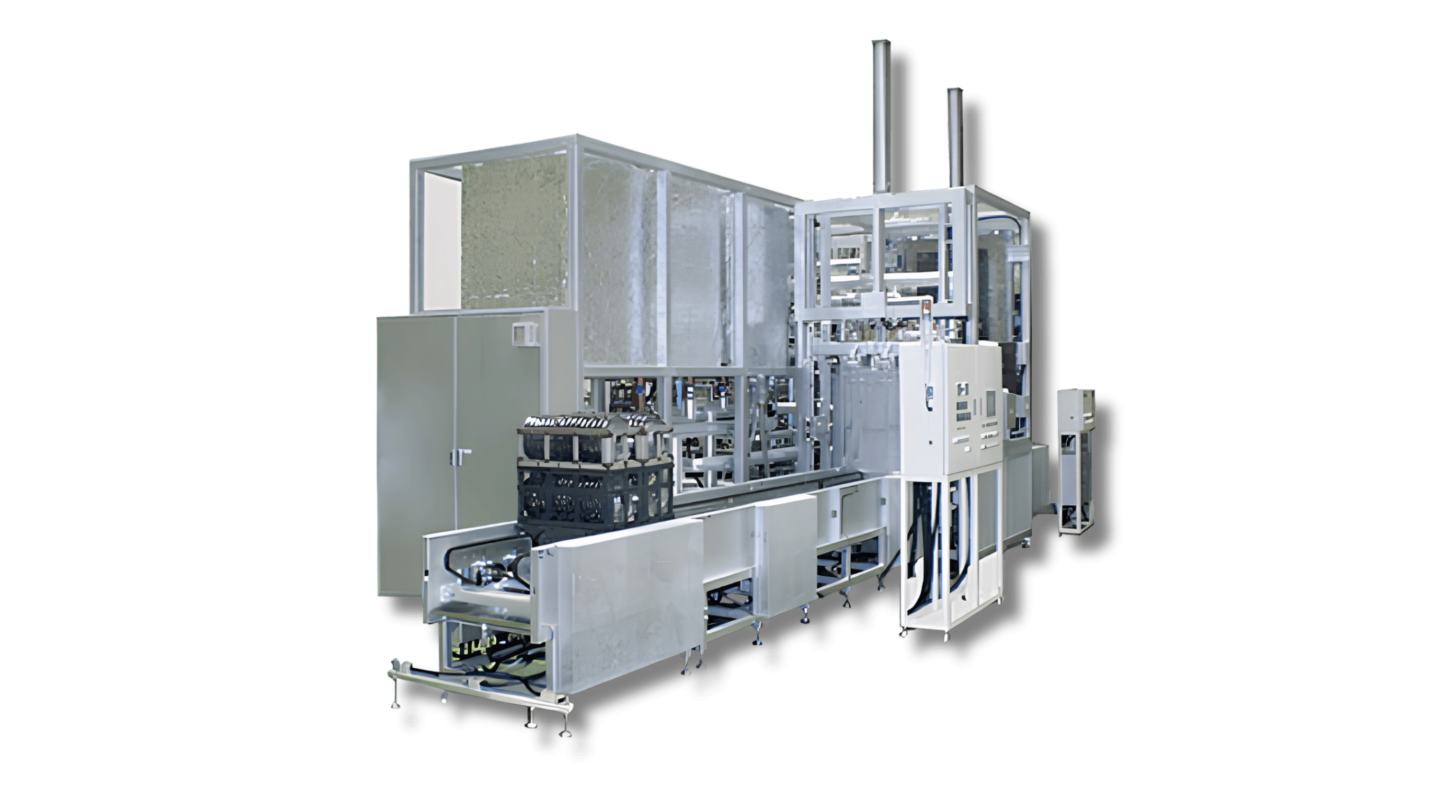 BIOVA heat-treatment line cleaning machine
