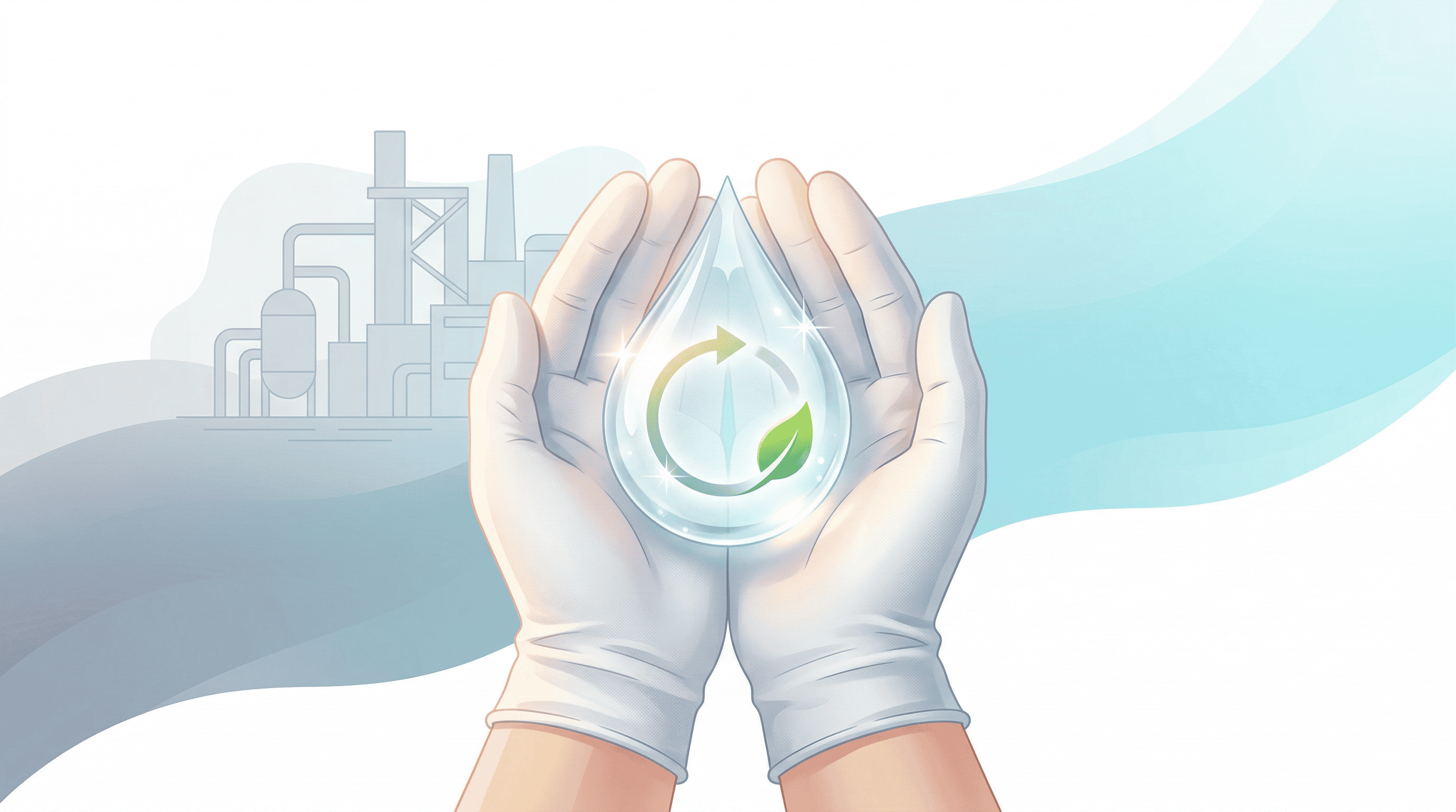 溶剤リサイクルのイメージ