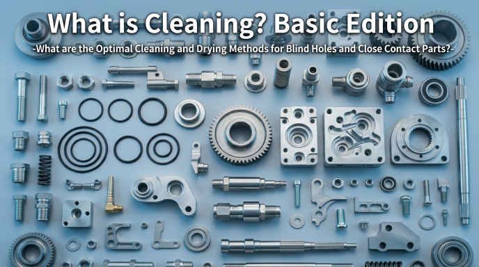 袋穴や密着部品に適した洗浄・乾燥方法 ブログ記事 キービジュアル
